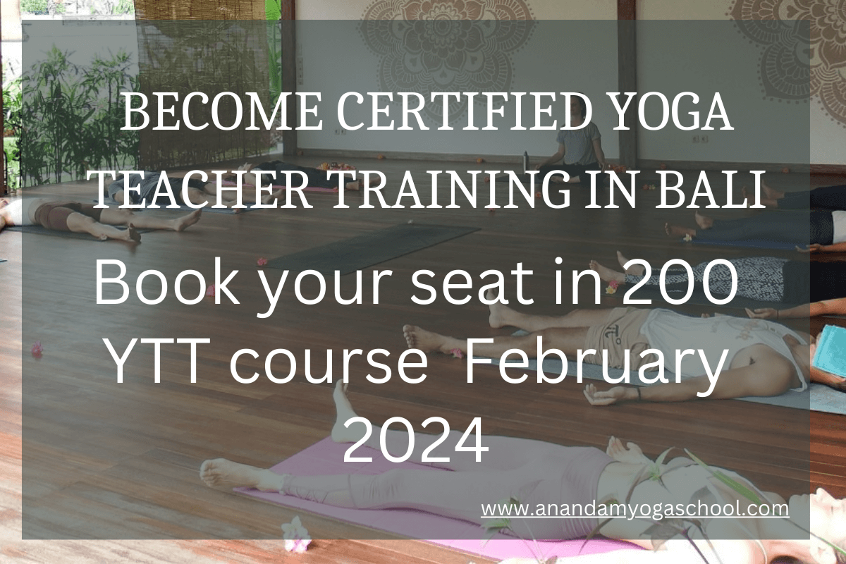 Begin 200 Hour Yoga Teacher Training in Bali February 2024